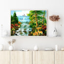 Full Round Drill Diamond Painting Kit Landscape Scenery Rhinestone Drawing
