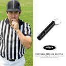 10pcs Aluminum Alloy Whistle Outdoor Survival Basketball Referee Whistle Bl