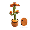 Dancing Cactus Plush Toys - Early Childhood Education Toys (Rechargeable) Newly