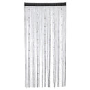 Decorative String Curtain Beads Wall Panel Fringe Room Door Window Black
