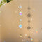 Fashion Suncatcher Crystal Pendant Moon Sun Ball Prism Drops Rainbow Maker