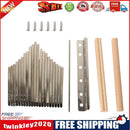 21 Key Kalimba Key+Wood Bridge+Kit Thumb Finger Piano Replacement Parts (A)
