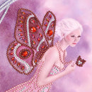 Diamond Embroidery Drawing Angel Woman Part Diamond Painting Kit for Wall Gif