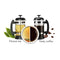 Glass Teapot French Coffee Tea Filter Press Manual Coffee Espresso Maker Kettle