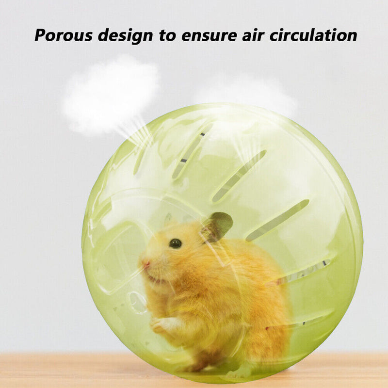 Solid Rodent Jogging Ball Gerbil Hamster Fitness Portable Rolling Ball Play T