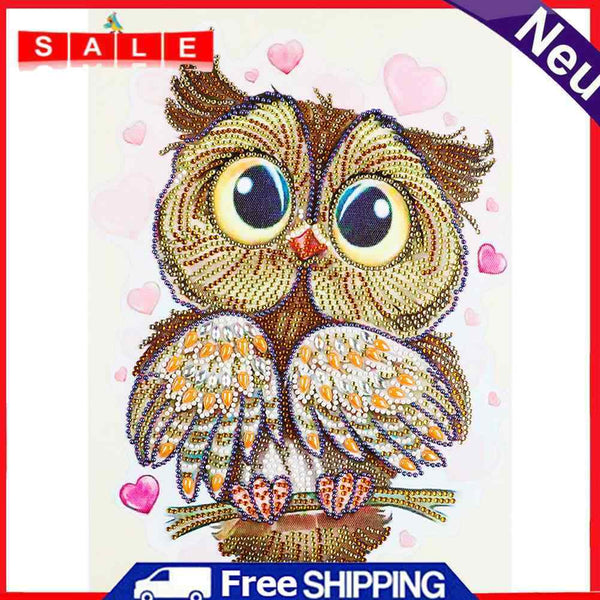 Special Shaped Drill Diamond Painting DIY Cute Bird Cross Stitch Embroidery Kit