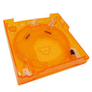 Plastic Shell for SEGA Dreamcast DC Retro Video Game Console Case (Orange) Newly