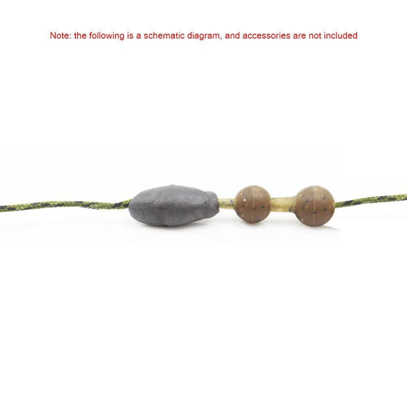 Carp Fishing Tungsten Soft Sinker Chod Rig Tubing Fly Fishing Lure Weights