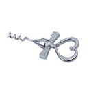 Love Heart Corkscrew Bottle Opener Set Wedding Decor Favors Wine Stopper