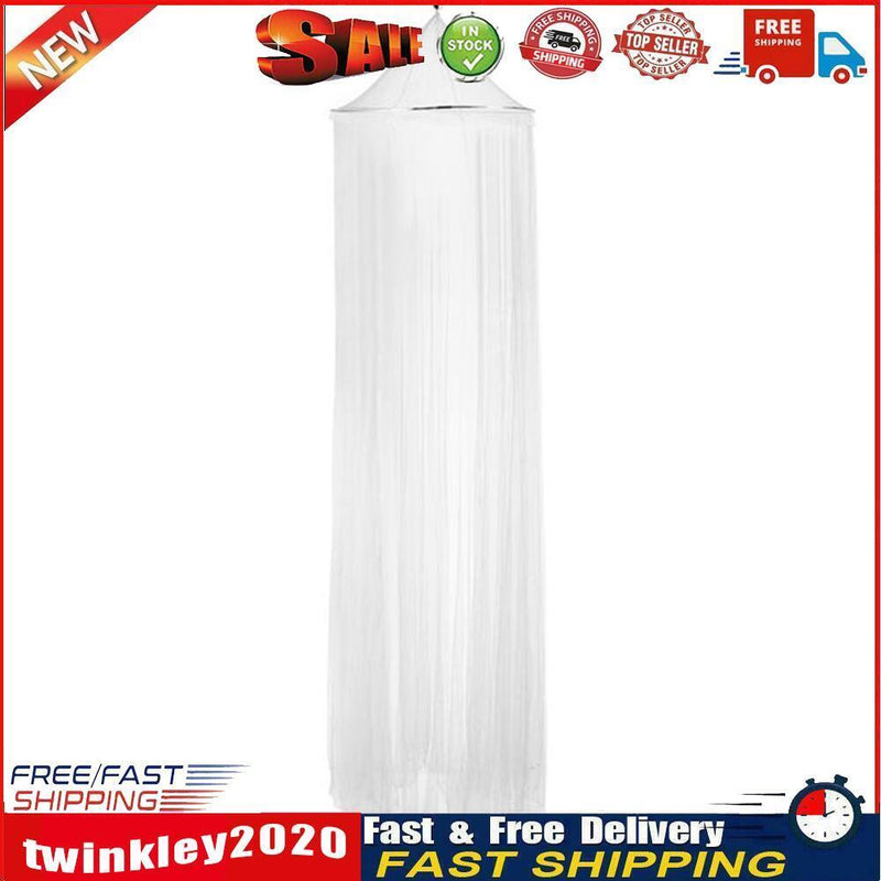 Children Bed Canopy Hanging Mosquito Net Princess Dome Bed Tent (White) Newly