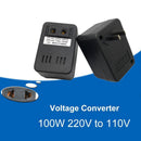 Voltage Converter 100W 220V to 110V US-JP Transformer Travel Charger Adapte