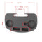 Drinking Tray Picnic Folding Leisure Lounger Clip Side Bottle Cup Holder