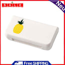 Yesheng 5 Day Pill Box with Lid for Pineapple Tablets