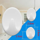 Holder Storage Rack Wall Hook Clothes Hanger Clasps Hooks Self-adhesive