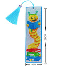 Diamond Paint Leather Bookmark Tassel Special Shape Drill Mark (S42-Bug) Newly