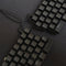 104pcs Universal Mechanical Keyboard Keycaps PC Bakclit Key Cap Set (Black)