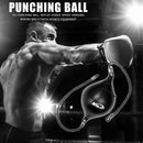 Pear Double End PU Punching Ball Reflex Speed Boxing Bag (Black) Newly