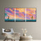 3 Panels Sunset Couples Oil Paint By Numbers Kits DIY Craft Coloring Drawing Art