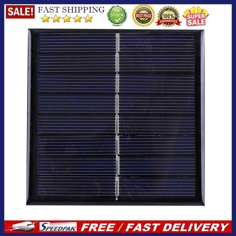 Solar Cell Polycrystalline Silicon for 2AA 1.2V Rechargeable Battery Chargi