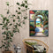 Garden Landscape Frameless DIY Oil Paint by Numbers Kit Handpainted Artwork
