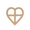 DIY Crafts Card Decor Scrapbooking Frame Carved Embellishment Wooden Ornaments
