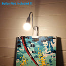 360 Degrees Flexible Lamp Holder E27 Base Light Socket Gooseneck Clip (2) Newly