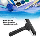 Cleanable Art Paint Ink Brush Reusable Paper Craft Scrapbook Roller (10cm)
