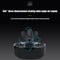 5V USB Car Air Vent Clip Fan 3-Speed 7-Blade LED Backlit for 12V 24V Vehicle