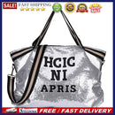 Sequin Crossbody Handbag Women Girls Letters Large Travel Shoulder Messenger Bag
