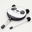 Orff Lolly Tambourine Percussion Drum Musical Instruments for Child (Panda)