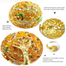 Easter Egg Jewelry Display Box Leaves Enamel Handicraft Home Decoration