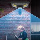 Solar Wall Lamp LED Four Head Rotatable Outdoor Waterproof Light (160COB) Newly