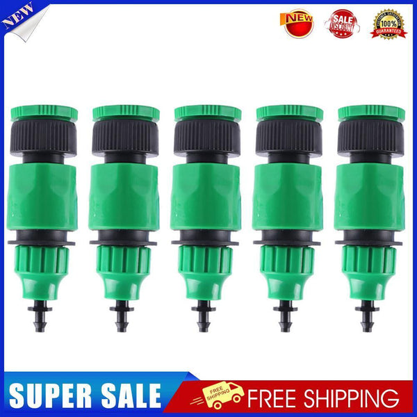 5pcs Quick Connector Garden Water Joint Faucet Connection Irrigation Tool