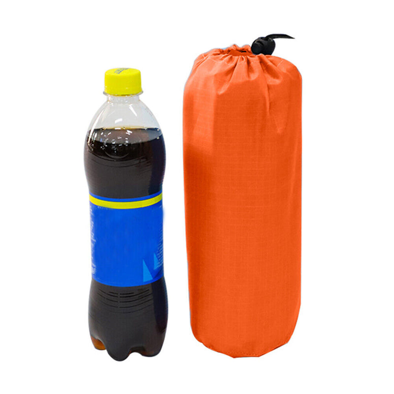 Tent Camping Mat Inflatable Hiking Portable Travel Sleeping Pad (Orange) Newly