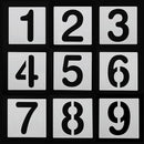 Painting Layering Stencils Embossing Template Scrapbooking Alphabet Number