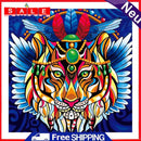 5D Tiger Diamond Painting Special Shape Rhinestone Partial Drill