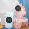 Portable Handheld Walkie Talkie Radio Transceiver Interphone (Pink Blue) Newly