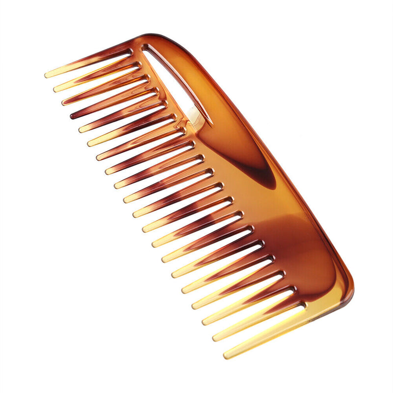 Detangling Curly Hair Comb Back Head Styling Beard Oil Comb Men Wide Teeth Co