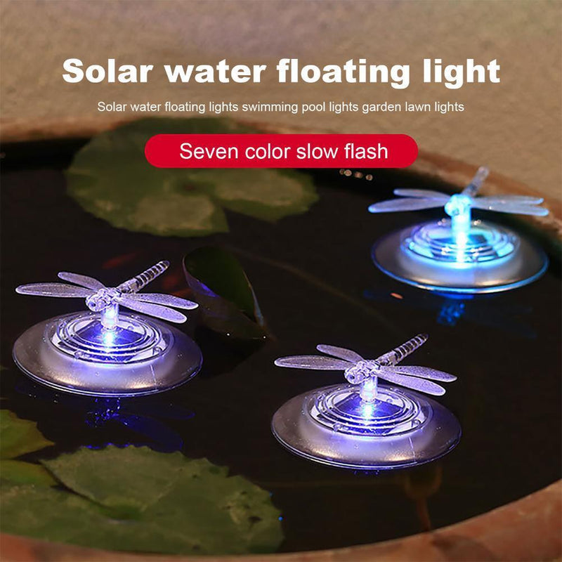 Waterproof Floating Light Cute Solar Lamps Eco-friendly Pond Decors (B)