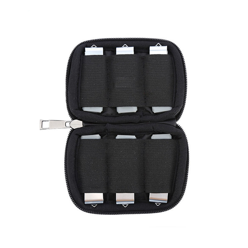 Portable Digital Flash Drives Case Organizers U Disk Storage Bag (6 Slot A)