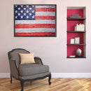 5D Diamond Painting American Flag Abstract Full Round Drill DIY Picture Kit