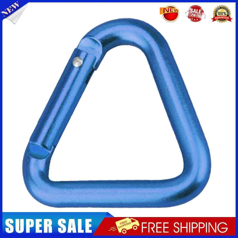 #A 1pc Triangle Carabiner Lightweight Outdoor Aluminum Alloy Mountaineering Buck