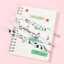 Gifts Cute Writing Pen 0.5mm Cows Pattern Stationery Office School Gel Pen