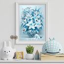 Agapanthus 5D DIY Diamond Painting Kits Full Round Drill Wall Decor Art Crafts
