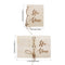 Wood Photography Props Wedding Decoration Her & His Vows Marriage Vows Booklets