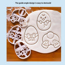 Cutting Die Bunny Chick Shaped Embosser Mold Biscuit Mould Easter Egg Mold