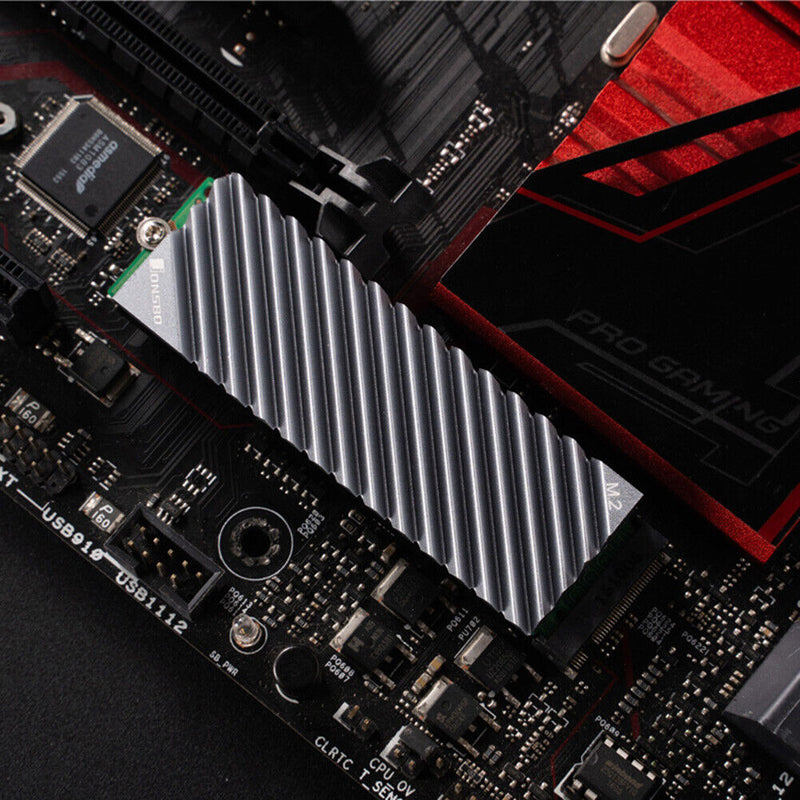 M.2 2280 SSD Hard Disk Heat Dissipation Fin Aluminum Alloy Heat Sink for PC