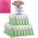 Silicone Couple Molds Chocolate Cake Mold Decor Fondant Z1Z9 Baking D8J5 D0T4