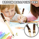 Witch Broom Pen Pencil School Office Stationery Halloween Treat: