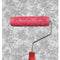 7inch Flowers Pattern Paint Rubber Roller for Home Shop Wall Creative Decor